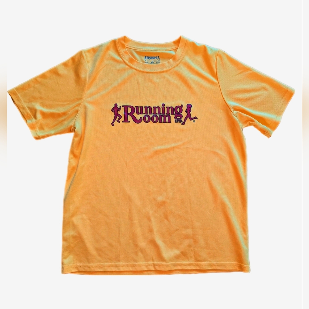 Running Room T-Shirt - Yellow - Size Men's Medium / Ladies Large*